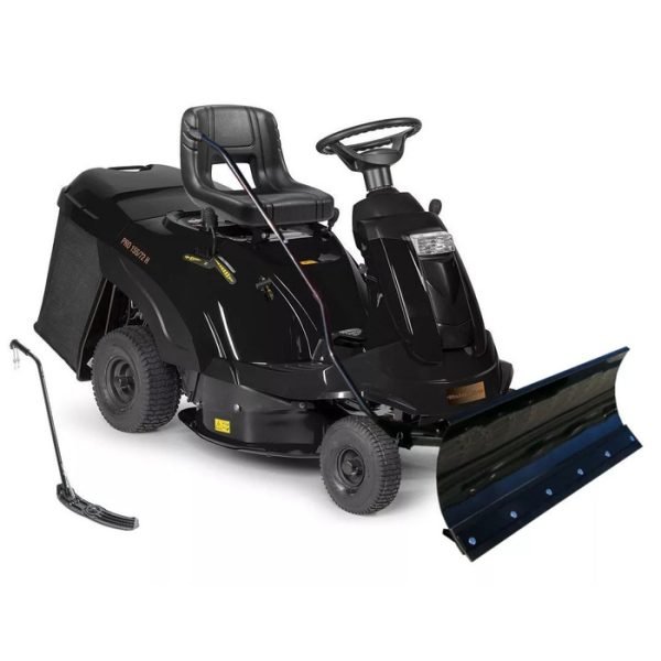 BLACK EDITION® Combi PRO 155/72 H Aufsitzmäher inkl. Schneeschild 110 Plus